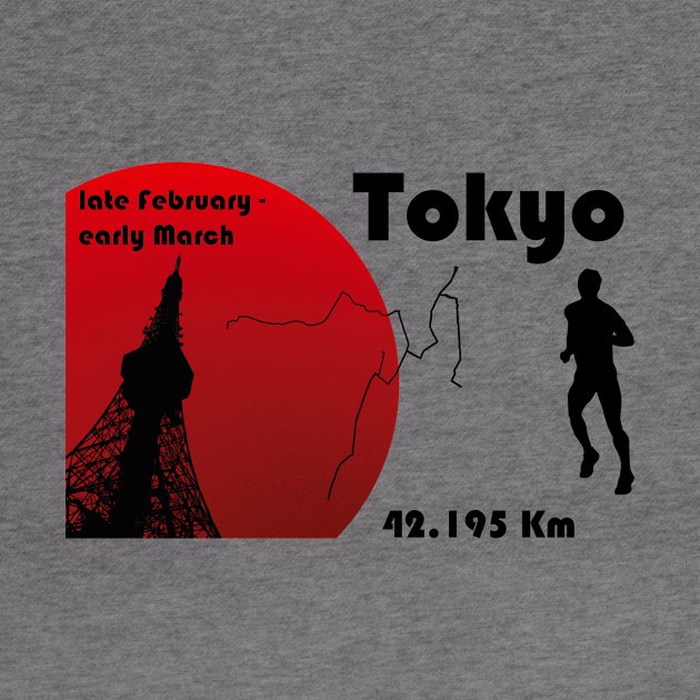 Tokyo marathon by CTinyFactory